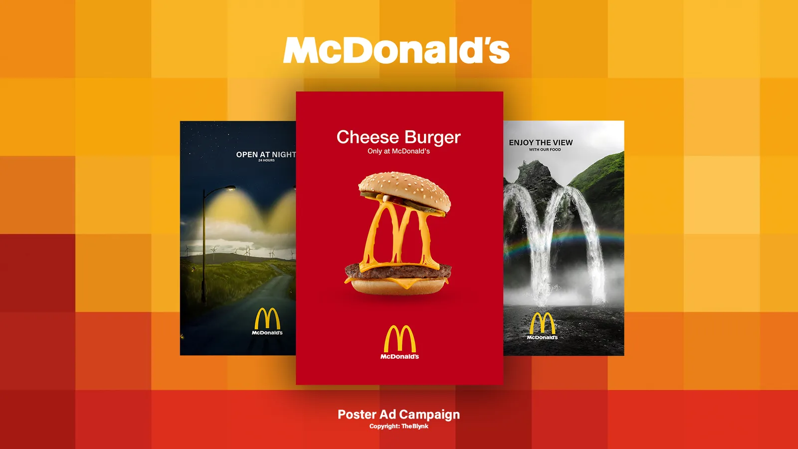 McDonald's ad campaign poster